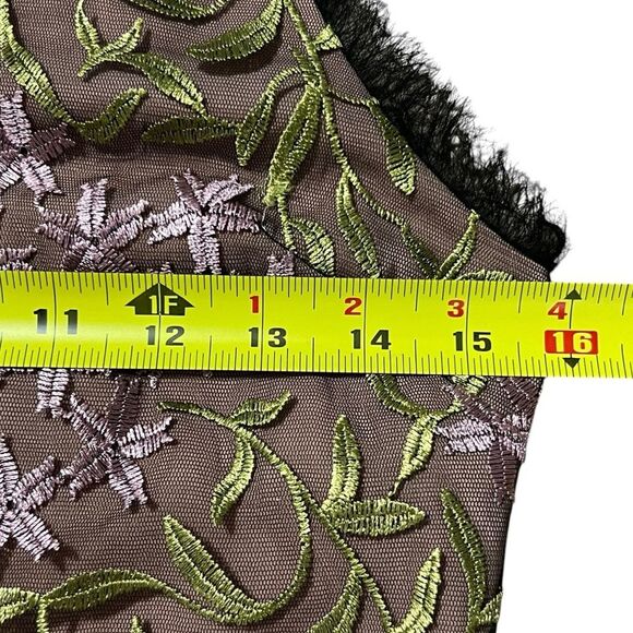 X by NBD Revolve Simon Dress Sz 2 Embroidered Floral Mesh Y2K Fairycore Cocktail - Picture 7 of 12